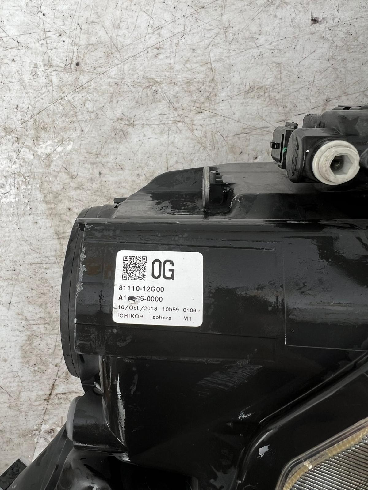 TOYOTA COROLLA 08/2012-03/2015 RIGHT HEADLAMP HALOGEN TYPE ZRE182R HATCH - thumbnail 3