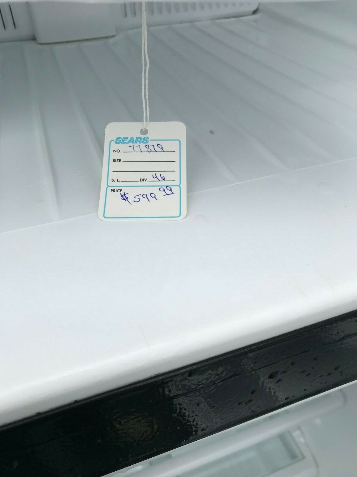 Kenmore 253.77879502 Black Refrigerator W/ Manual Superb Condition