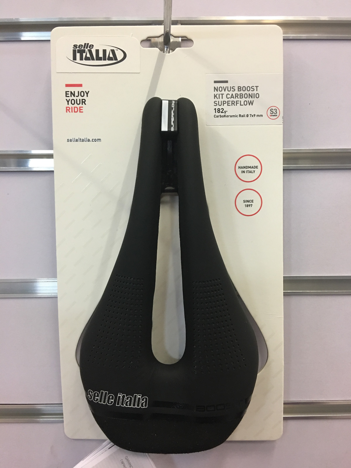 Selle Italia Novus Boost Kit Carbonio Superflow S3 135x256mm Selle Italia Novus Boost Kit Carbonio Superflow S3 135x256mm