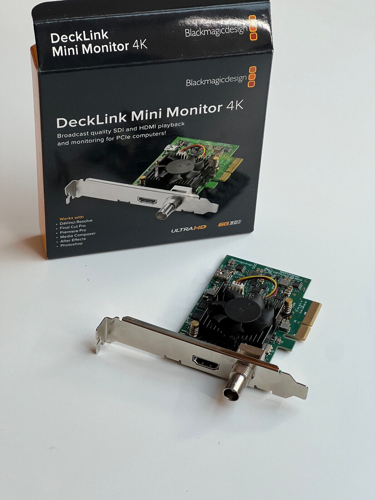 Blackmagic Design DeckLink Mini Recorder 4K Capture Card Blackmagic Design DeckLink Mini Recorder 4K Capture Card