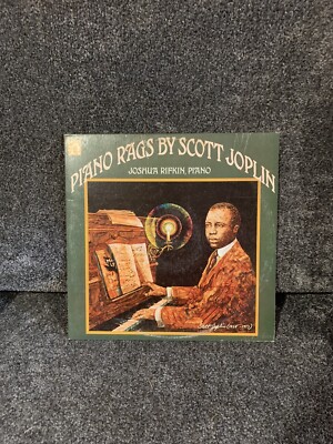 Piano Rags By Scott Joplin LP Vinyl Record Album Joshua Rifkin Music