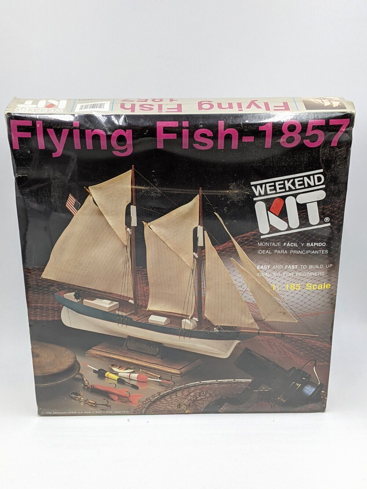 Weekend Kit #1703 Flying Fish-1857 1:185 Scale Vintage Ship
