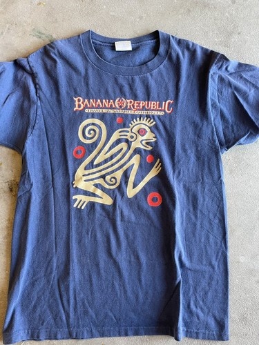 トップス BANANA REPUBLIC 80's RUGBY SHIRT Dead 1980s Banana Republic T Shirts. Who else “graduated” from Op