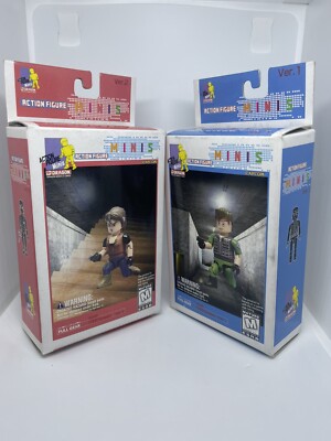 resident evil code veronica chris and claire redfield mini figure dragon models