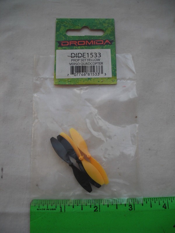 Dromida DIDE1533 Prop Set, Yellow, Verso Quadcopter,Propeller,RC R/C Quad Copter