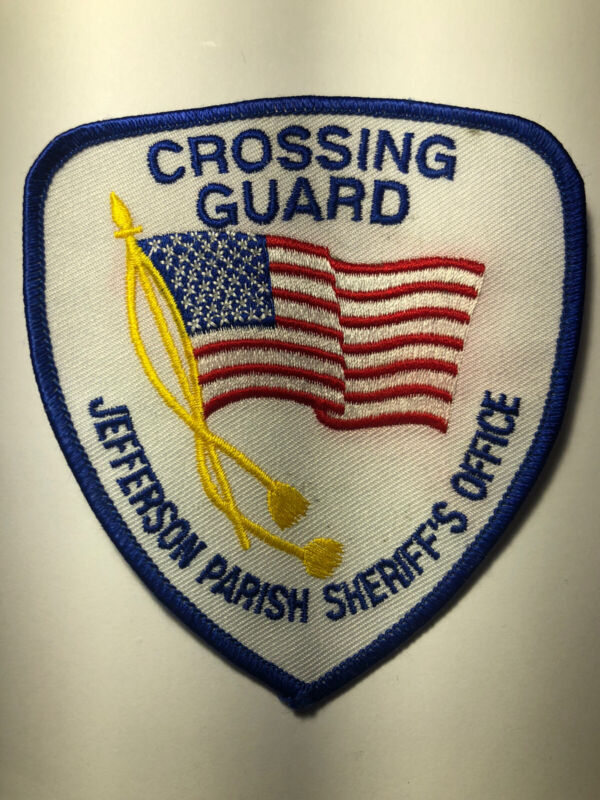 RARE Jefferson Parish Louisiana Sheriff Crossing Guard Patch