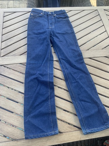 New Vintage Lee Riders Boys Straight Leg Denim Blue Jeans 12