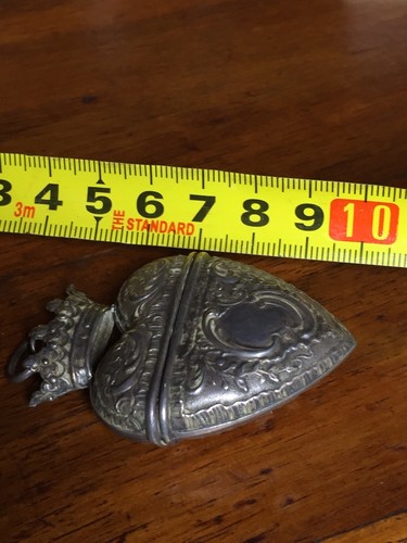 Hand Made Sterling Silver Victorian Snuff Box