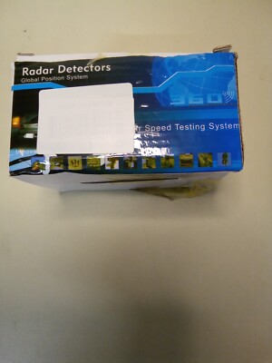 Radar Detector 360 Global Position System Full Band Scanning