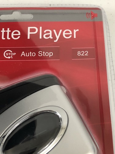 Durabrand Personal Portable Cassette Player Model 822 Bass Boost New