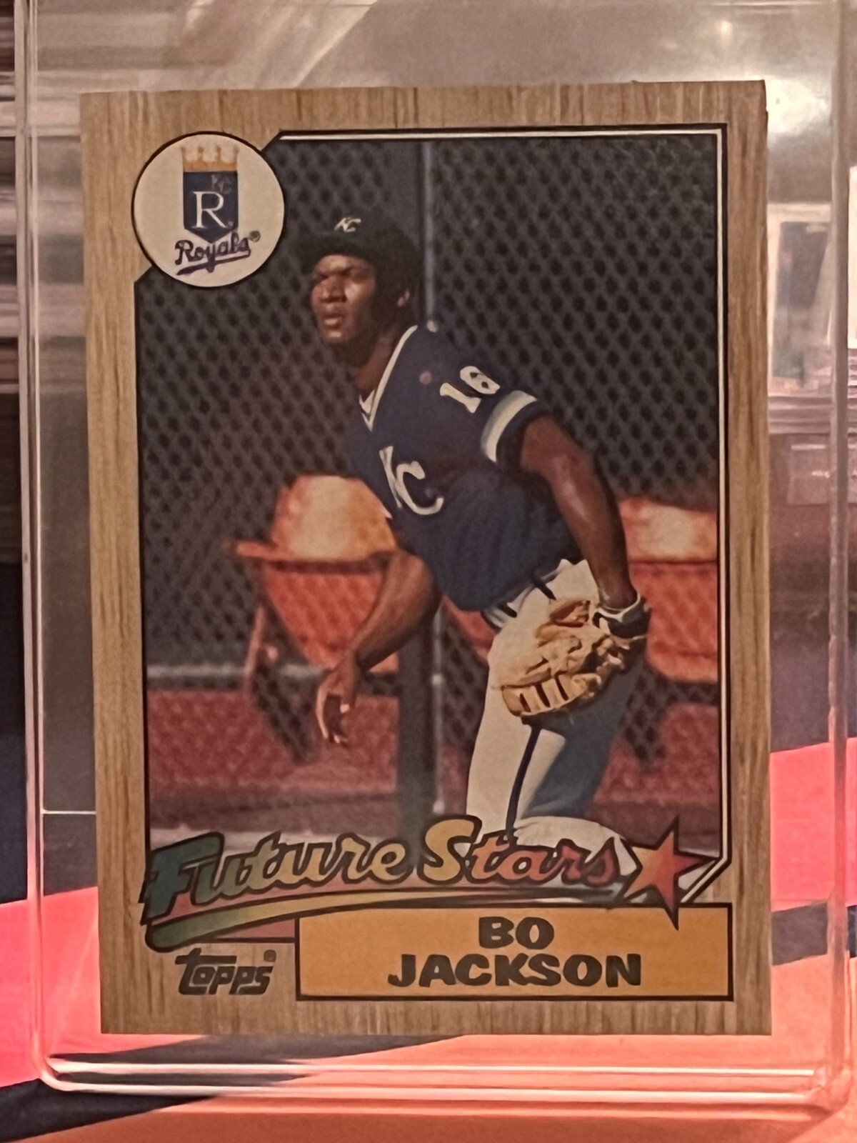 Bo Jackson -1987 Topps 