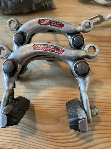 WEINMANN ワインマン ブレーキ レバー campagnolo 使用少ない】WEINMANNワインマン・ブレーキレバー 左右の通販 by