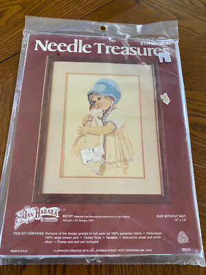 stitchery needle treasures cross stitch needle work crewel kid BETSY 00544