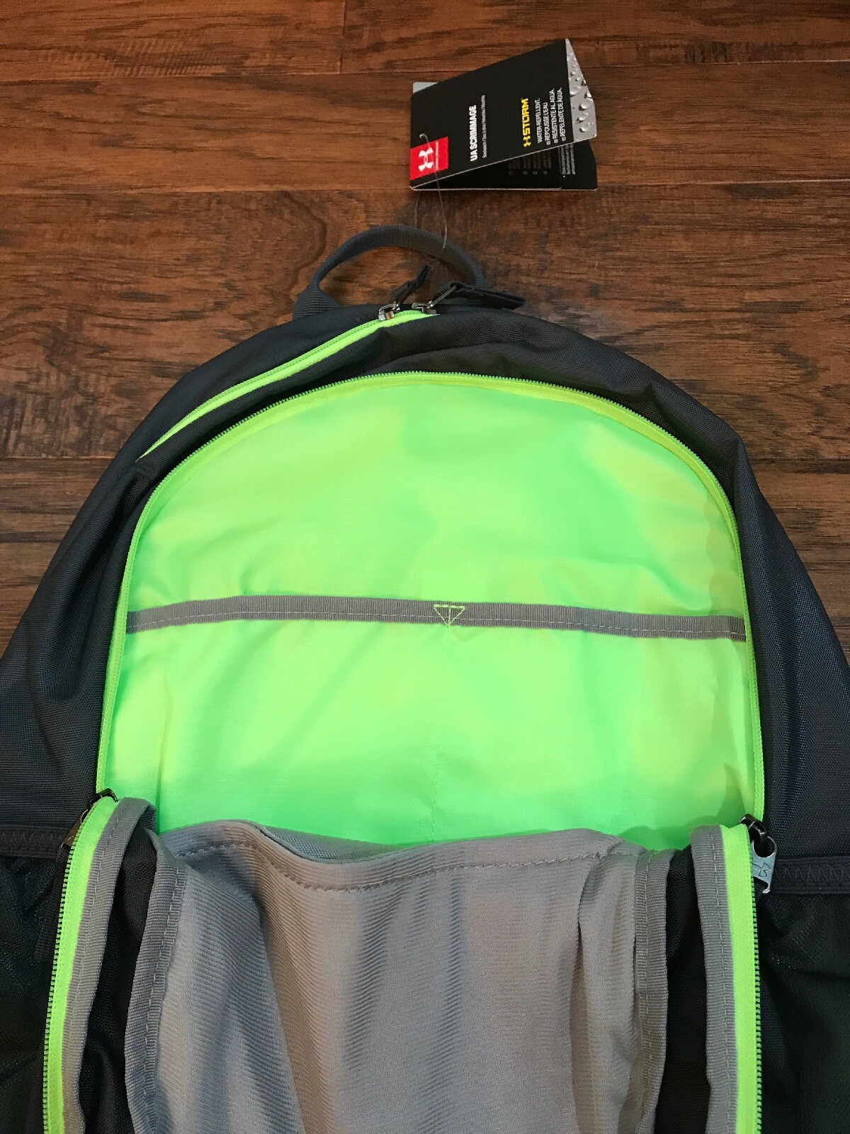 under armour green backpack