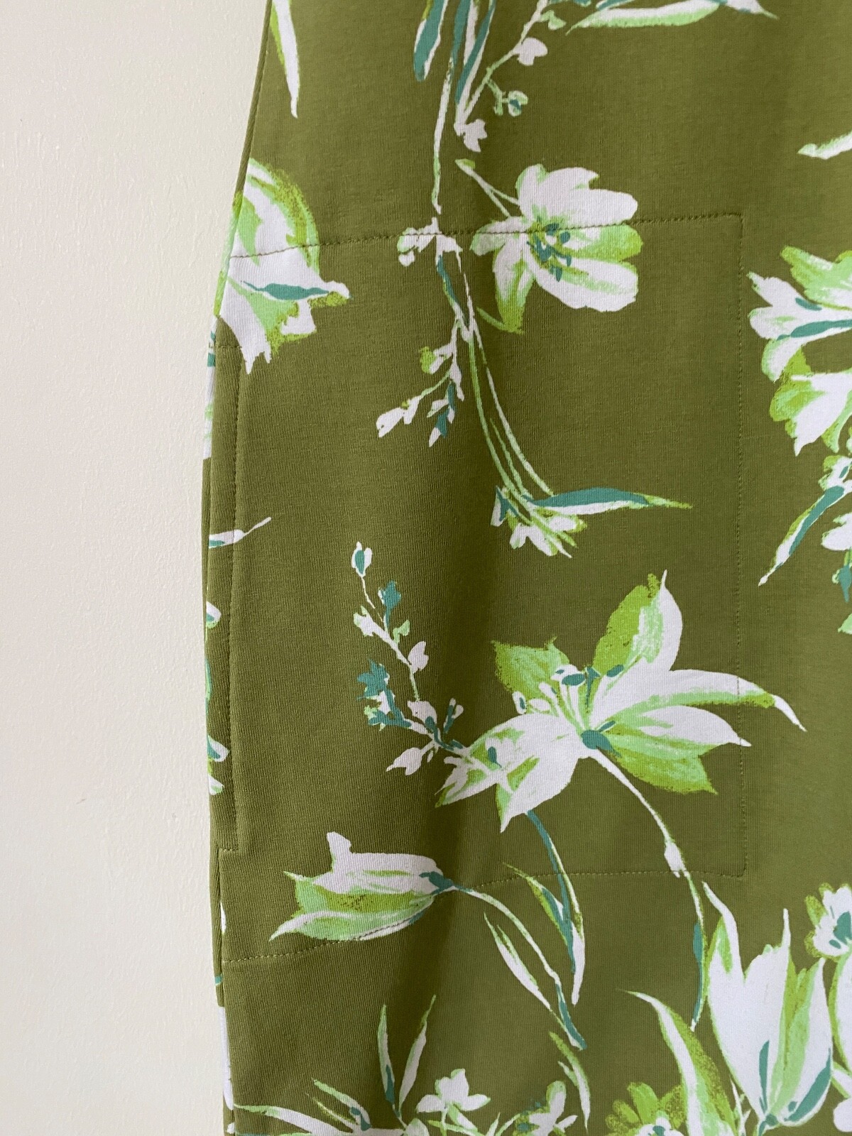 Isaac Mizrahi Live! Print Floral Sleeveless Dress S, M Pink or Green - Picture 6 of 10