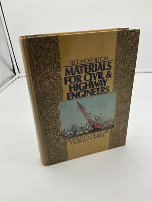 Materials for Civil and Highway Engineers by George P. Korgiatis 1988 Hardcov AJ