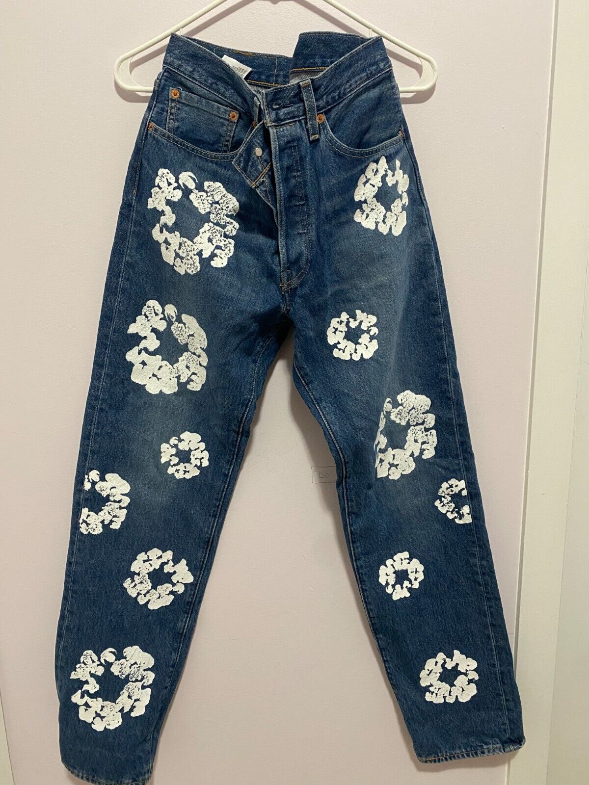 Denim tears x Levi's cotton wreath 501 jeans dark Wash | eBay Denim tears x Levi's cotton wreath 501 jeans dark Wash | eBay