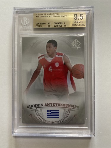 PSA ルーキー❗ GIANNIS ANTETOKOUNMPO RC ヤニス Giannis Antetokounmpo RC 2013-14 SP Authentic #36 Bucks MVP