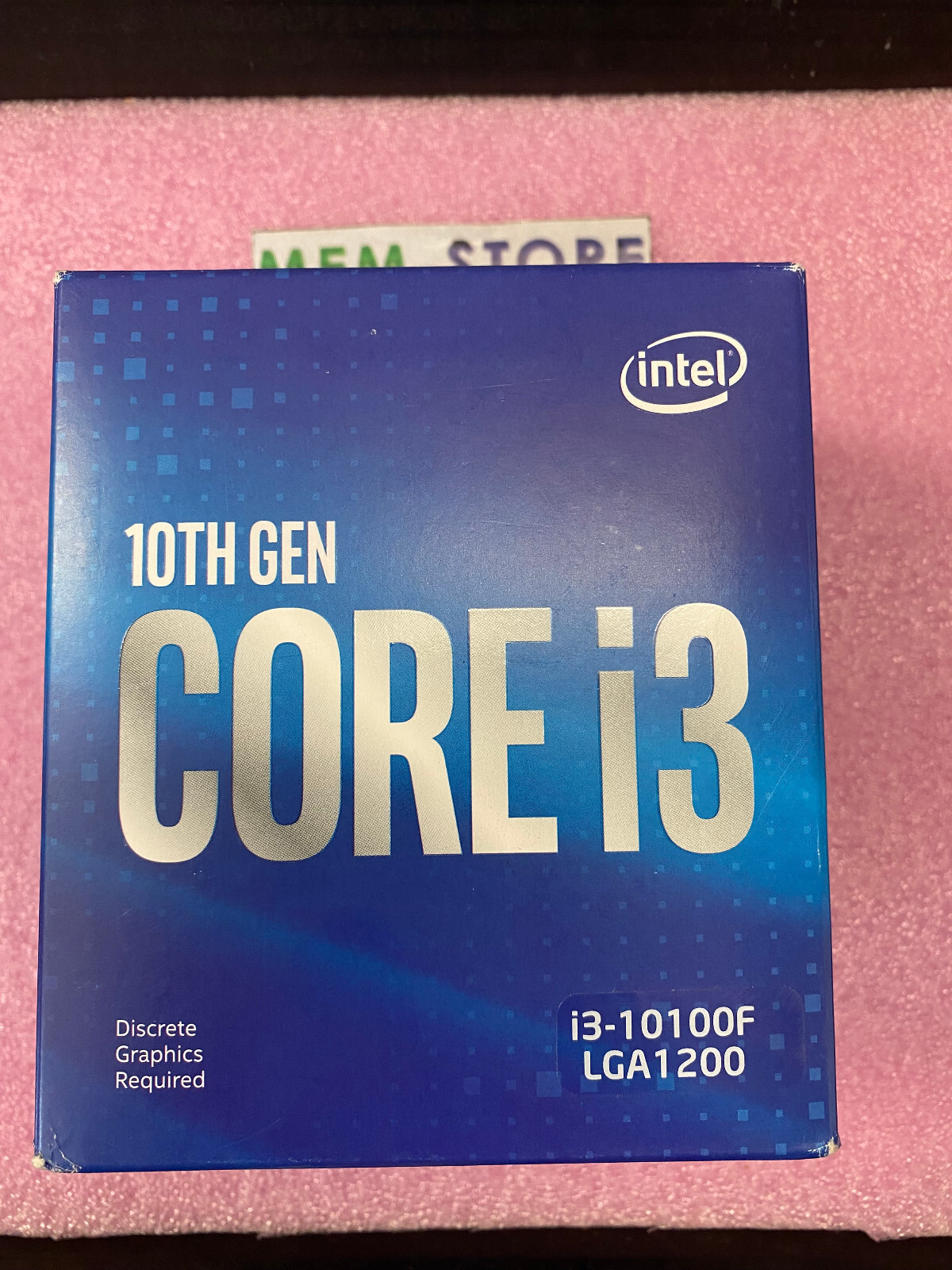 CPU [yuuto1001] Intel i3-10100F 10th Gen 10th Gen Intel Core i3-10100F LGA 1200 CPU Processor 4-Core