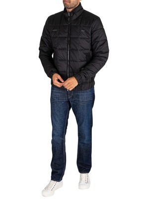 G-STAR RAW G-STAR RAW MEN'S MEEFIC QUILTED JACKET, BLACK