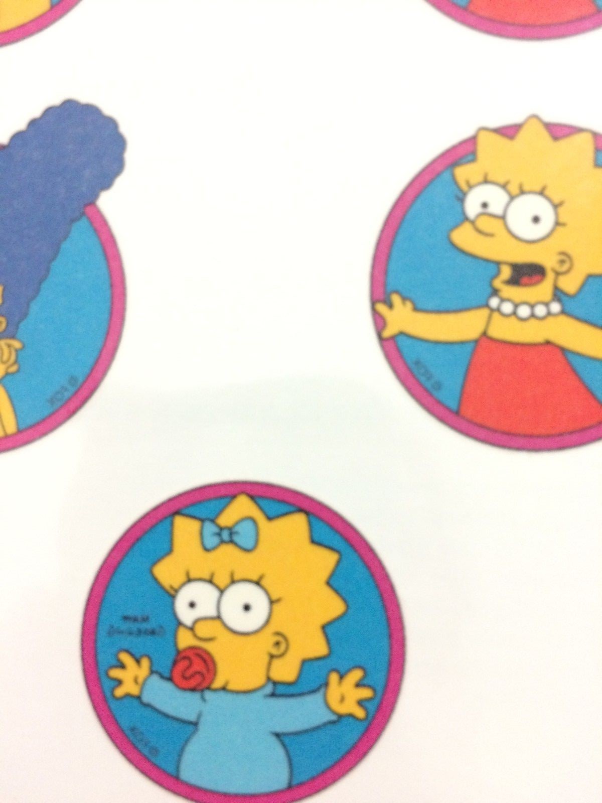(1) Lot of 29 The Simpsons Temporary Tattoos Lasts up to 7 Days FREE SHIP