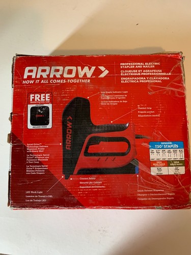 Arrow Fastener 6 in. Electric Stapler and Brad Nailer T50AC-R