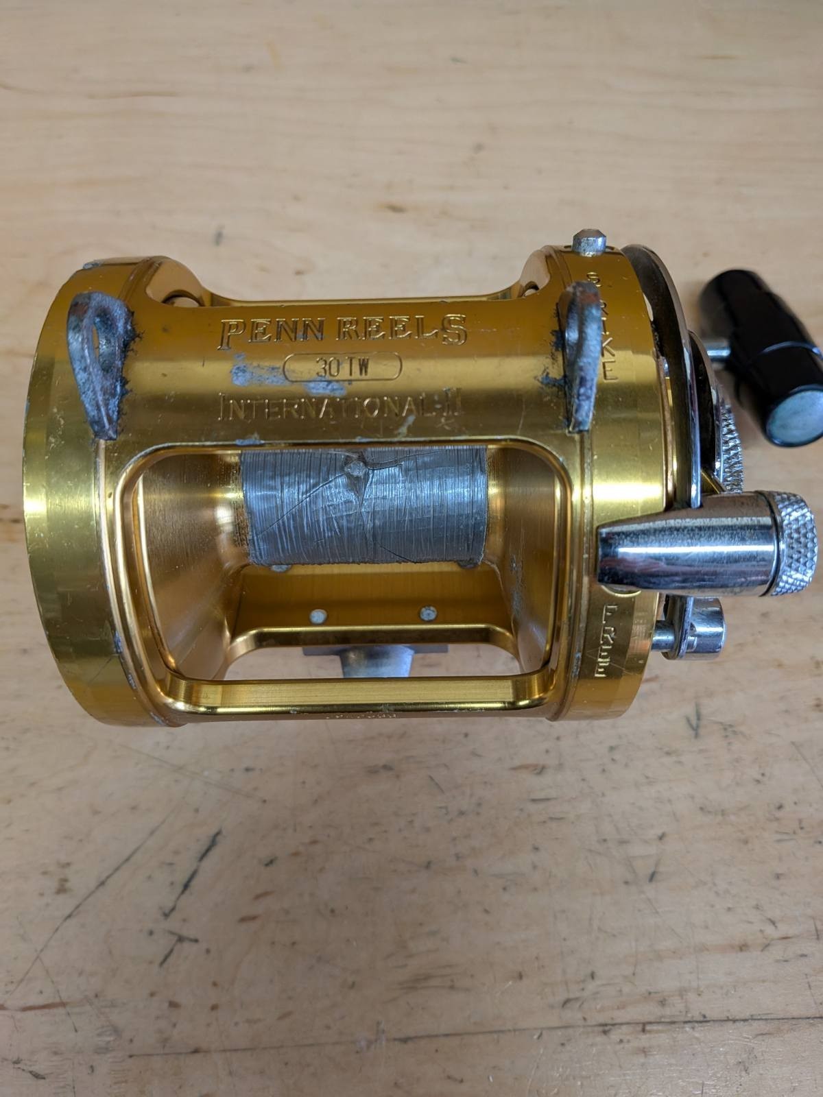ペンリール30TW-インターナショナル。 Penn International II 30TW Big Game Trolling Reel - Used