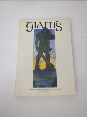 Vintage Giants Julek Heller Hardcover Book With Dust Jacket  1979