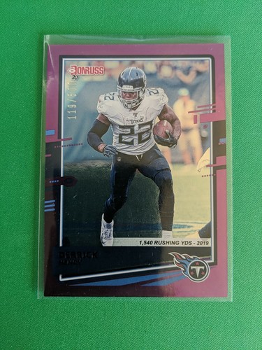 DEUXIEME CLASSE - Deuxieme Classe 【AMERICANA】BACK HENRY 2020 Panini Absolute Derrick Henry 2 Card Lot Yellow