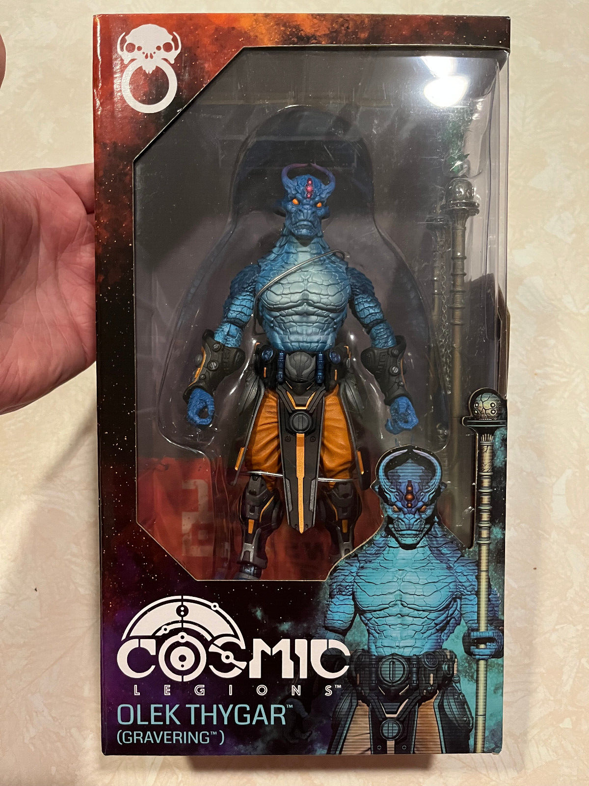 Cosmic Legions コズミックレギオンズ OLEK THYGAR Cosmic Legions Olek Thygar Gravering Figure NEW | eBay