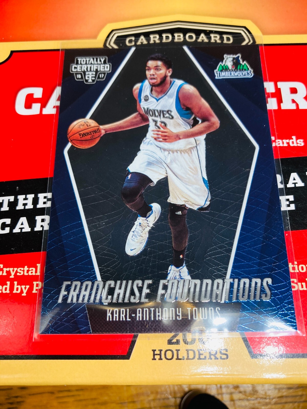 2016-17 Totally Certified Franchise Foundations Card #4 Karl