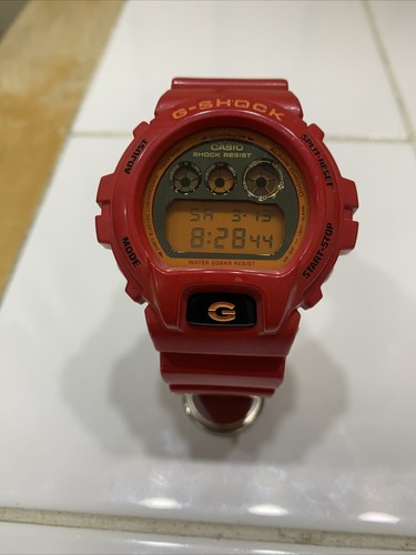 Casio G-Shock 3230 DW-6900CB Red Orange | eBay