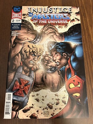 INJUSTICE V MASTERS OF THE UNIVERSE # 2 HE-MAN SUPERMAN 1