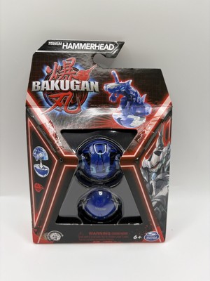 Bakugan Core Gen 3 Wave 3 Titanium Hammerhead Blue Single Pack NEW