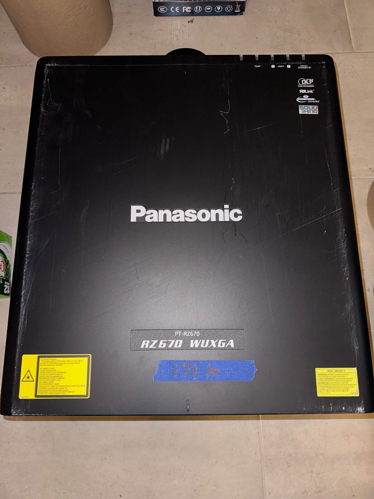 プロジェクター Panasonic PT-DZ6710 6000lm WUXGA Panasonic PT