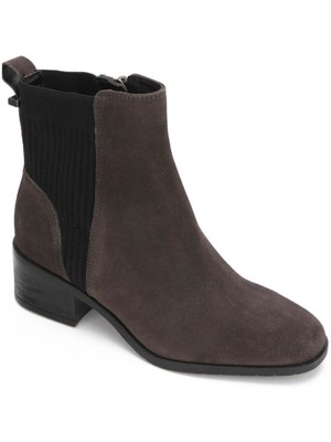 Женские ботильоны REACTION KENNETH COLE из кожи Бетон, коричневый, соль, миндаль, 7 М