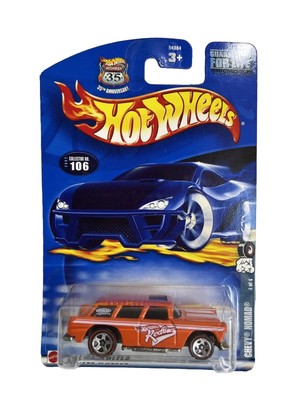 2002 Hot Wheels Metal Collection Redlines #106 Chevy Nomad #4/4 NEW NOS NOC