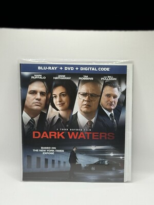 Dark Waters Used Very Good  [Blu-ray DVD, Anne Hathaway,Tim Robbins