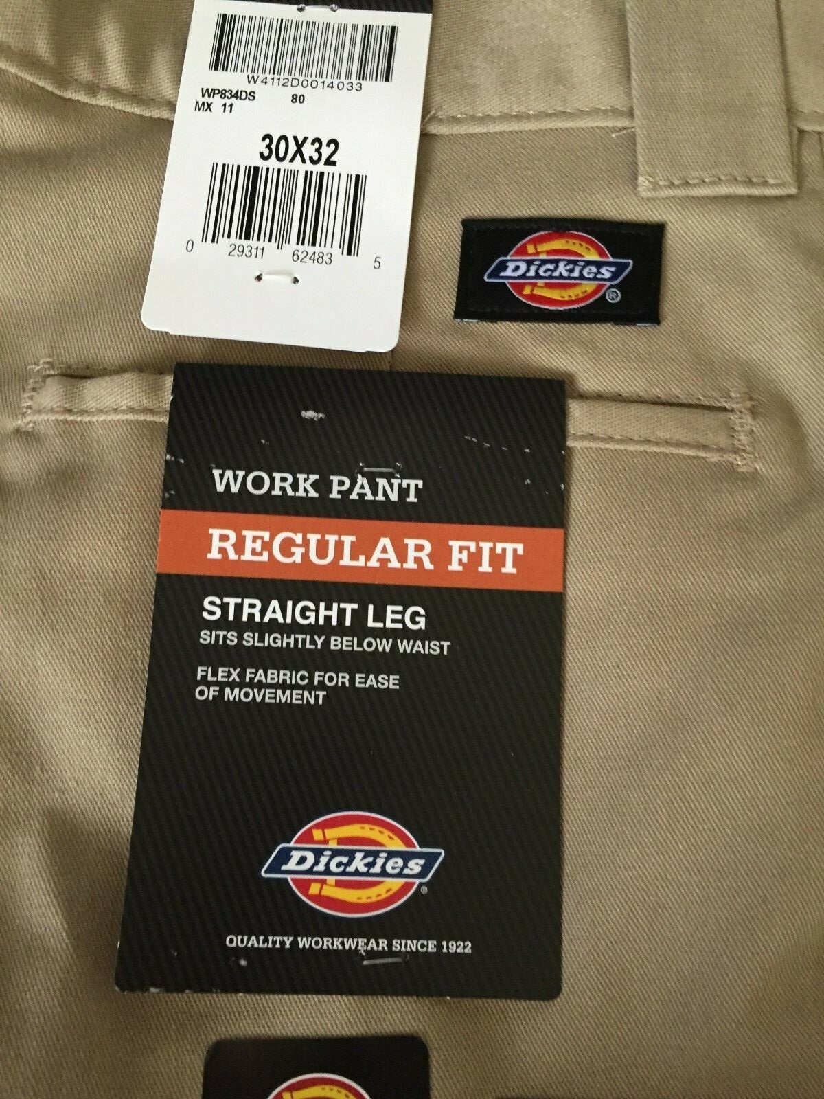 Dickies Brand Size 30wx32L boys school pants 2 pairs (NWT) 1/2off free ship