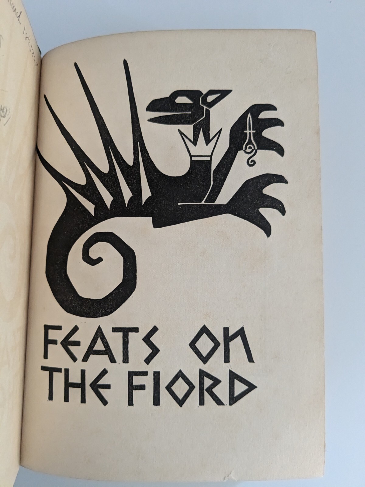 Feats On The Fiord - Martineau, Boris Artzybasheff, First Thus 1924