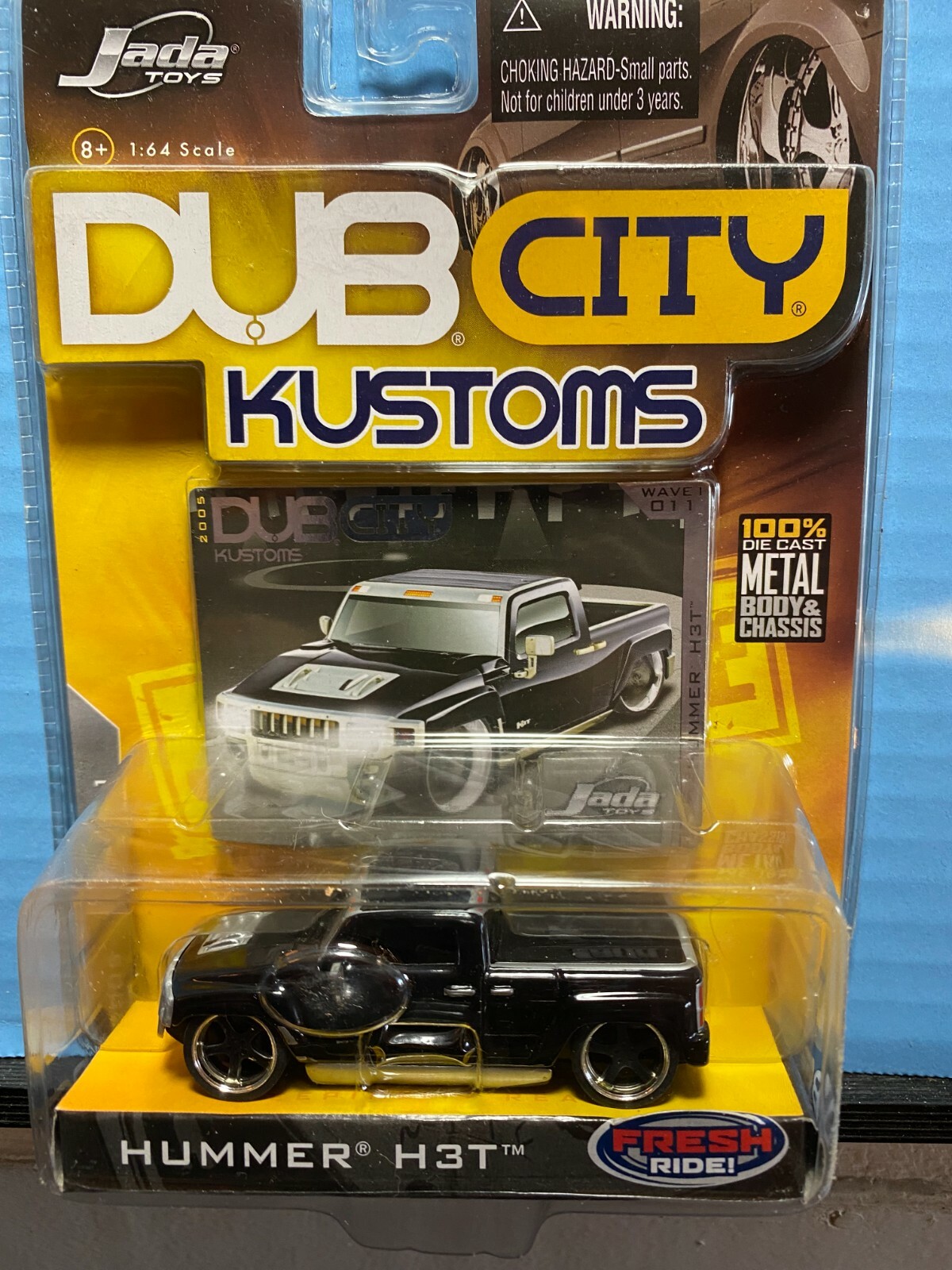 1/64 JADA DUB CITY KUSTOMS HUMMER H3T BLACK | eBay
