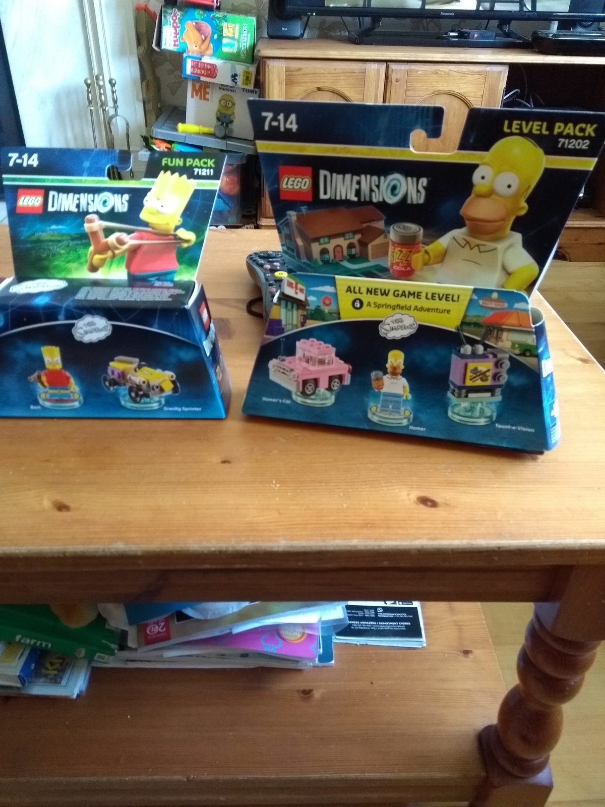 Lego Dimensions The Simpsons Level Pack 71202 Homer Simpson Brand New