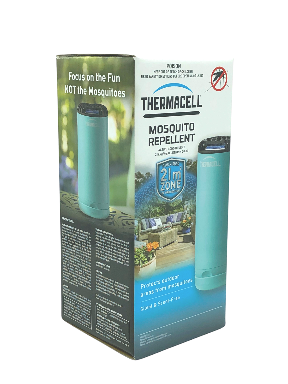 Thermacell Mini Halo Table Top Outdoor Mosquito Repellent ...