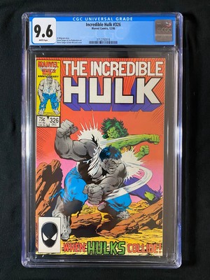 Incredible Hulk 325 1986 Value Gocollect