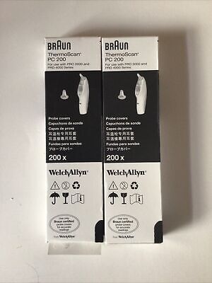 400 BRAUN ThermoScan Ear Thermometer Probe Covers Lens Filters GENUINE BRAUN