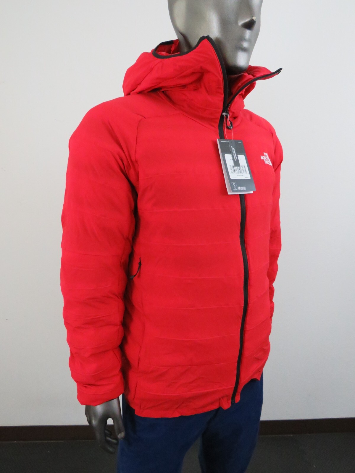 Pre-owned The North Face Mens  Summit Breithorn 50/50 Down Hoodie Insulated Jacket - Red In Tnf Red