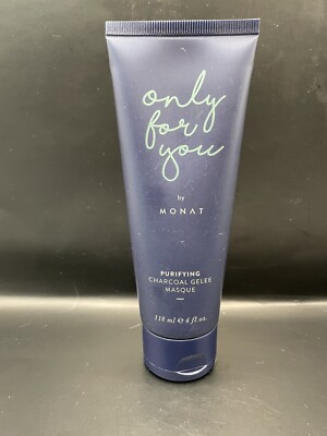MONAT Only For You Purifying Charcoal Gelee Masque, 4 fl oz, New/Sealed