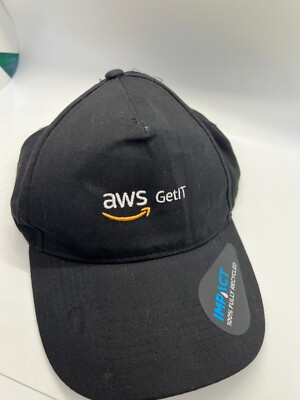 new AWS hat Black Adjustable Baseball Hat Cap GetIT IT amazon seattle