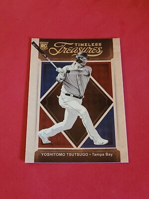 2020 Yoshitomo Tsutsugo Panini Chronicles Timeless Treasures #6 Rookie 