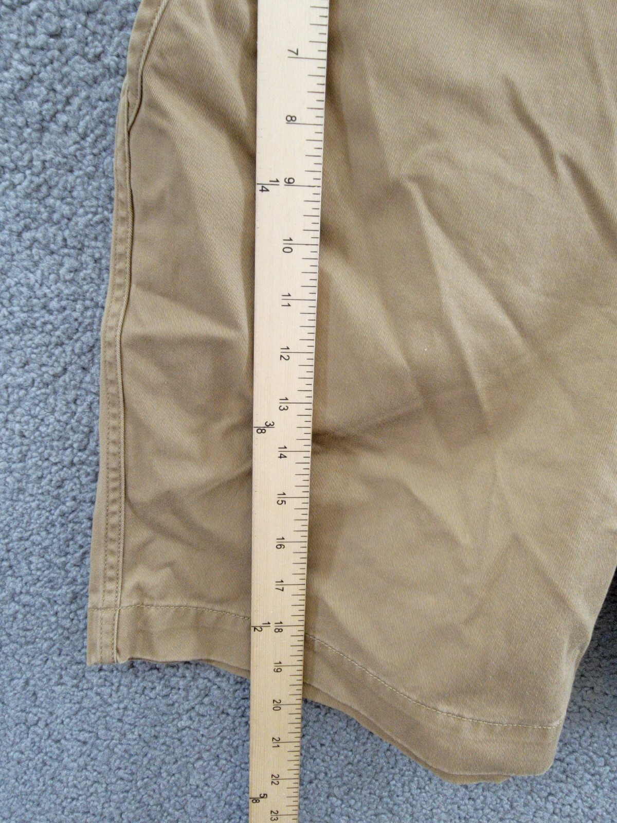 Polo Ralph Lauren 8-Inch Relaxed Fit Chino Shorts Men's 33 Sandsurf Button Zip - Picture 9 of 18
